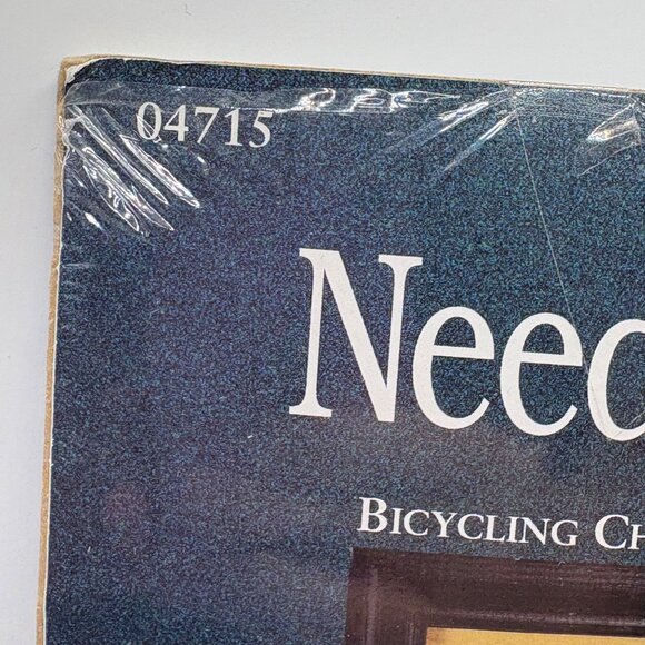 Needle Treasures Bicycling Chef Cross Stitch Kit 9"x12" 04715 Cotton Floss Frame - Picture 5 of 6